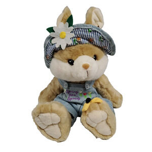 First & Main Smiles A Lot Spring Bunny Rabbit Plush Stuffed Toy 10 In Easter